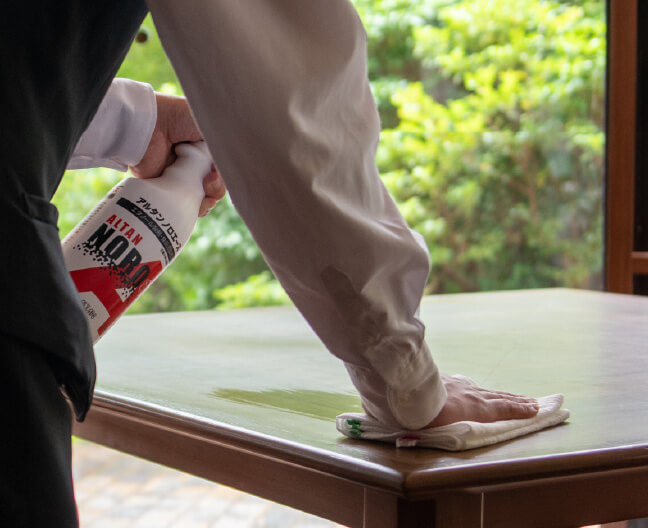 ダイニングでの取り組み