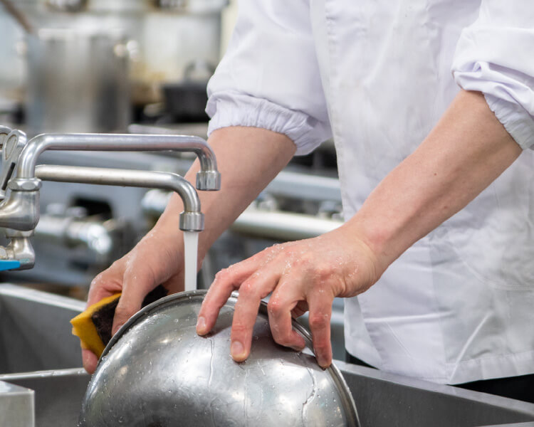 徹底した衛生管理